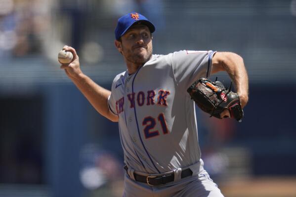 Mets make fashion statement of Scherzer s sweat and rosin AP News